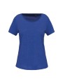 KARIBAN T-shirt Bio col à bords francs manches courtes femme /api/colors/73034cfe-fe6e-4a92-9239-503f6a9def4c personnalisable