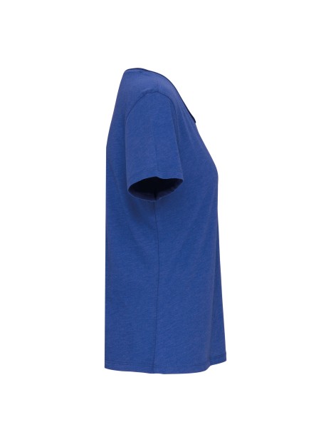 KARIBAN T-shirt Bio col à bords francs manches courtes femme /api/colors/73034cfe-fe6e-4a92-9239-503f6a9def4c personnalisable