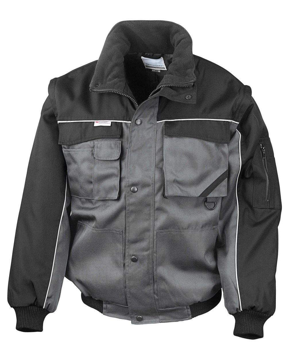 RESULT Zip Sleeve Heavy Duty Jacket Jacken personalisierbar