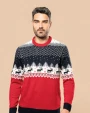Pulls personnalisable KARIBAN Pullover col rond de Noël unisexe