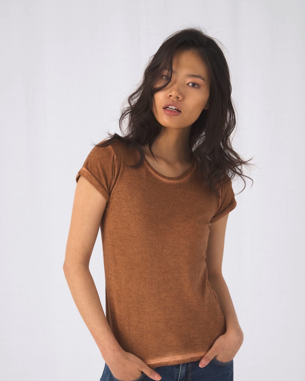 B&C DNM PLUG IN/WOMEN T-Shirts personalisierbar