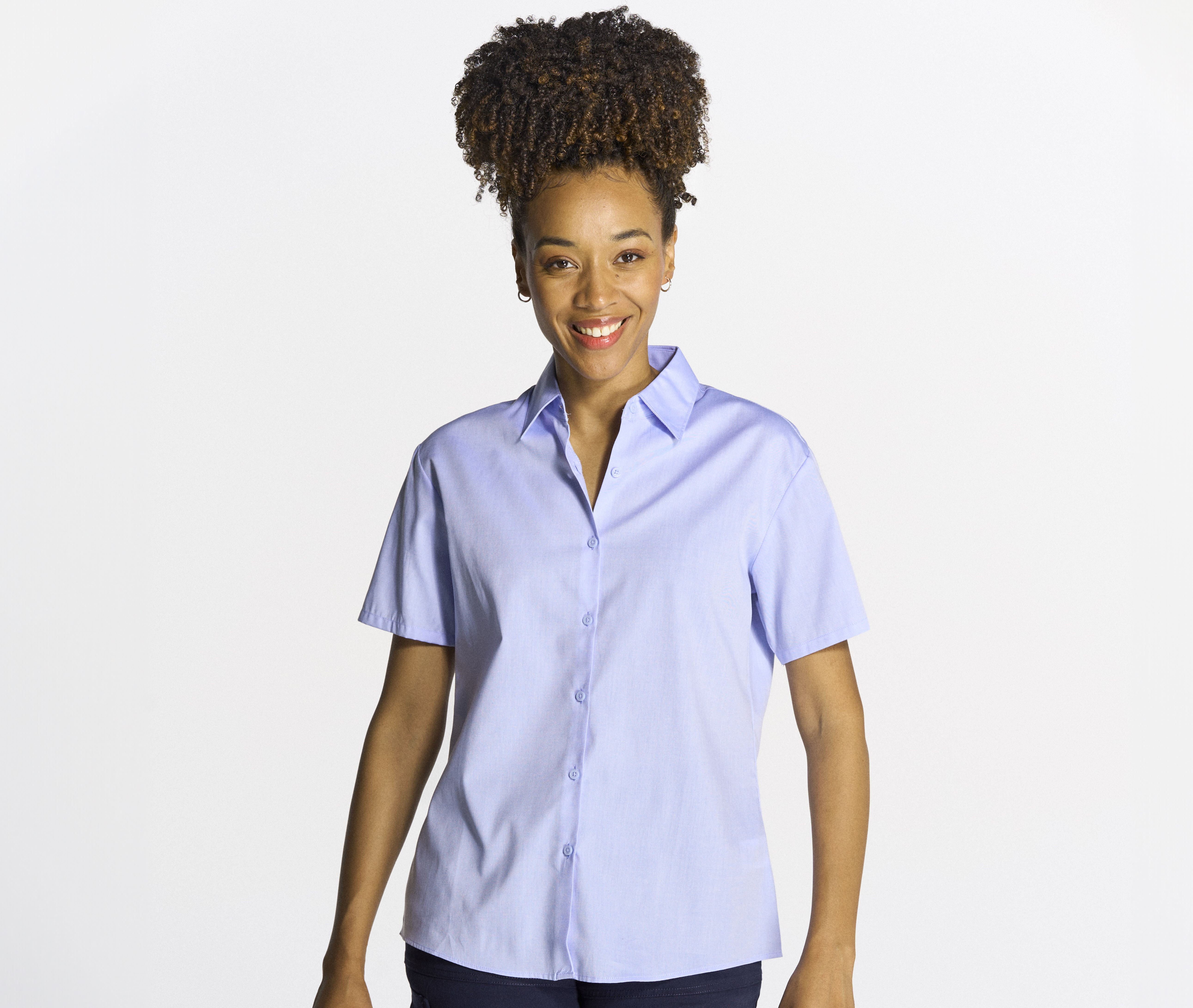 Chemises personnalisable JHK OXFORD SHIRT SHORT SLEEVES LADY