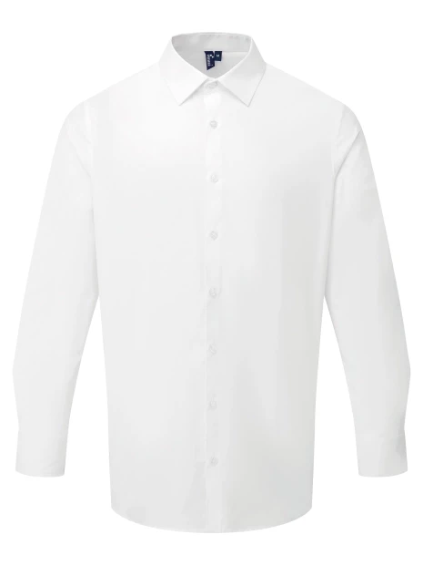 PREMIER Chemise popeline RECYCLIGHT à manches longues pour homme /api/colors/7a92cd2d-10d2-40b4-928b-296bb7487506 personnalisable