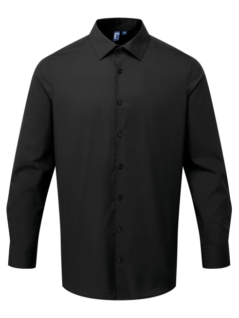 PREMIER Chemise popeline RECYCLIGHT à manches longues pour homme /api/colors/b9fdad4a-5e94-45cb-8c03-c08b349b28c3 personnalisable
