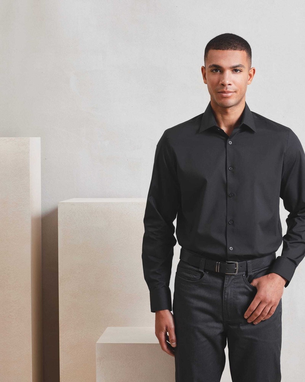 Chemises personnalisable PREMIER Chemise popeline RECYCLIGHT à manches longues pour homme