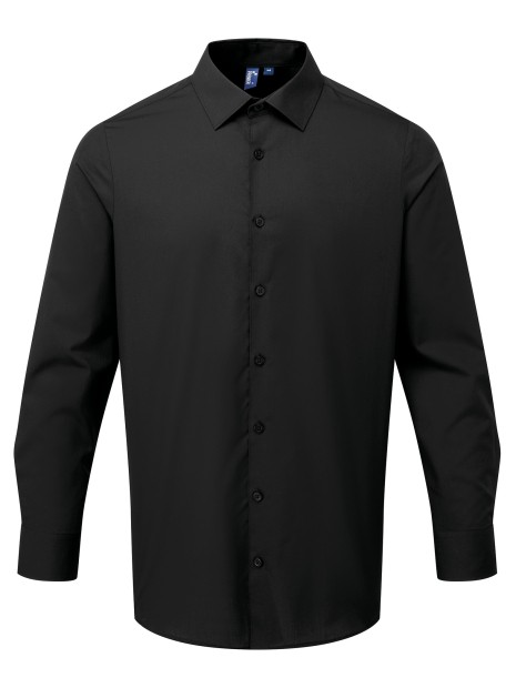 PREMIER Chemise popeline RECYCLIGHT à manches longues pour homme /api/colors/b9fdad4a-5e94-45cb-8c03-c08b349b28c3 personnalisable