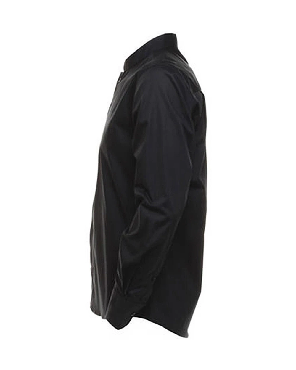 Hemden KUSTOM KIT Tailored Fit Mandarin Collar Shirt voor bedrukking &amp; borduring