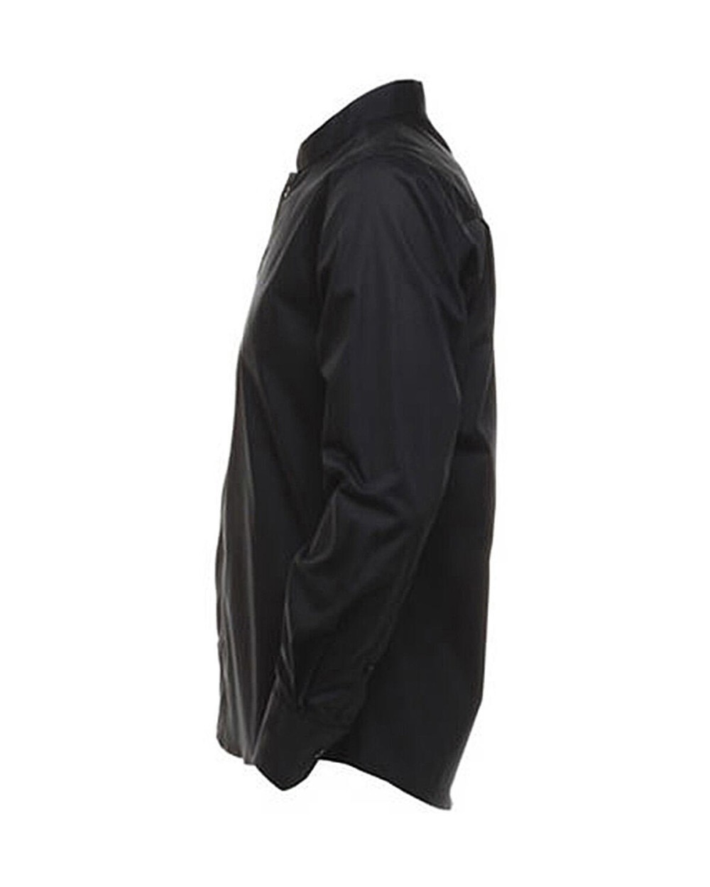 Hemden KUSTOM KIT Tailored Fit Mandarin Collar Shirt voor bedrukking &amp; borduring
