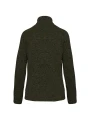 KARIBAN Veste zippée chinée femme /api/colors/daf951c5-e6a9-4256-8c9c-b8c224fe77a5 personnalisable