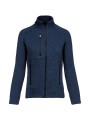 KARIBAN Veste zippée chinée femme /api/colors/ba43b33d-e5ee-4ca0-95b9-46fe8cf8869e personnalisable