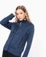 Jassen KARIBAN Heather damesvest met rits voor bedrukking &amp; borduring