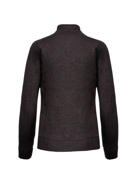 KARIBAN Veste zippée chinée femme /api/colors/8e6df1fe-480f-4dfe-a164-346b1310261a personnalisable