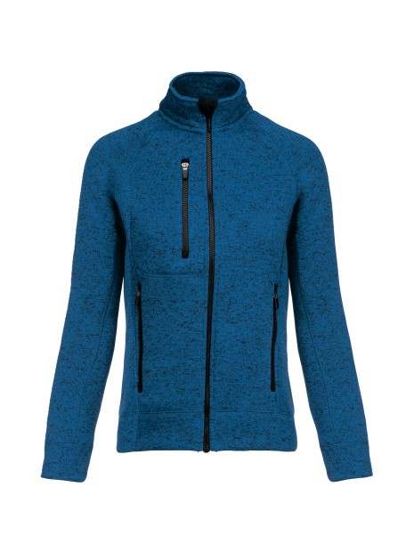 KARIBAN Veste zippée chinée femme /api/colors/8ba9449a-78d7-45ac-b67d-6ff257f643b4 personnalisable