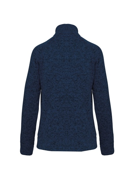 KARIBAN Veste zippée chinée femme /api/colors/ba43b33d-e5ee-4ca0-95b9-46fe8cf8869e personnalisable