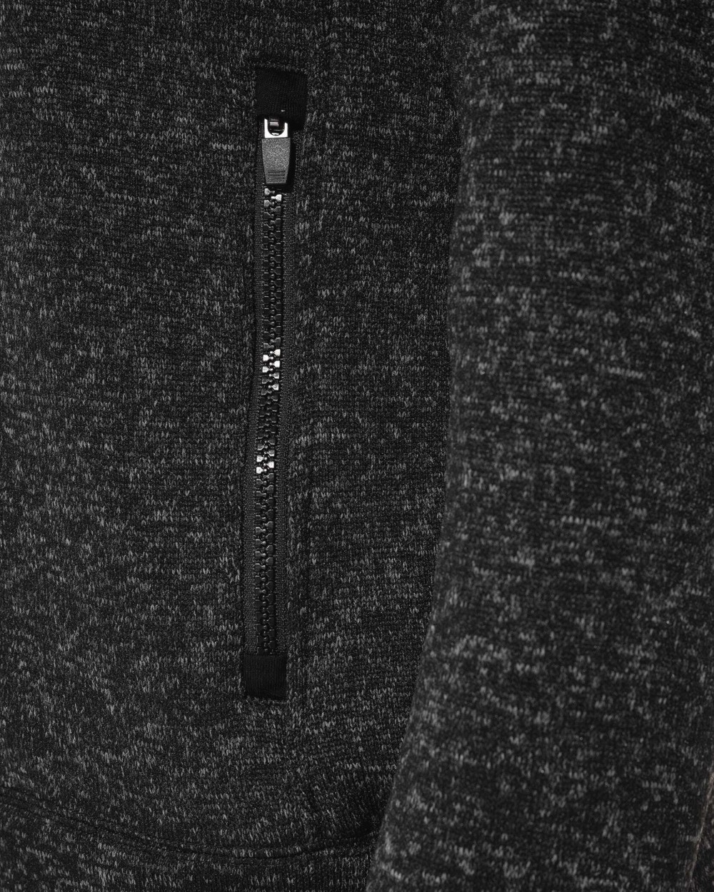 Vestes personnalisable KARIBAN Veste zippée chinée femme