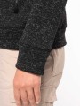 Vestes à personnaliser KARIBAN Veste zippée chinée femme 