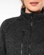 Vestes personnalisable KARIBAN Veste zippée chinée femme