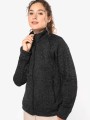 Vestes à personnaliser KARIBAN Veste zippée chinée femme 