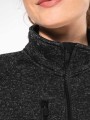 Vestes à personnaliser KARIBAN Veste zippée chinée femme 