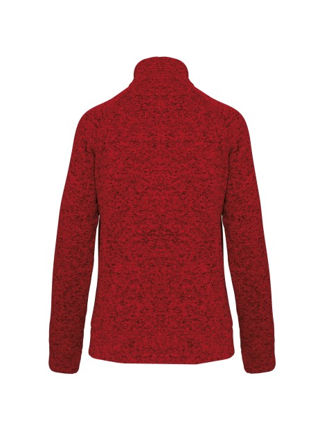 KARIBAN Veste zippée chinée femme /api/colors/2e07ab68-fef8-4c23-89f6-38d362986a2d personnalisable