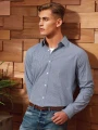 Chemises à personnaliser PREMIER Chemise homme micro carreaux "Vichy" 