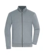 Sweaters & hoodies JAMES & NICHOLSON Men´s Sporty Jacket voor bedrukking &amp; borduring