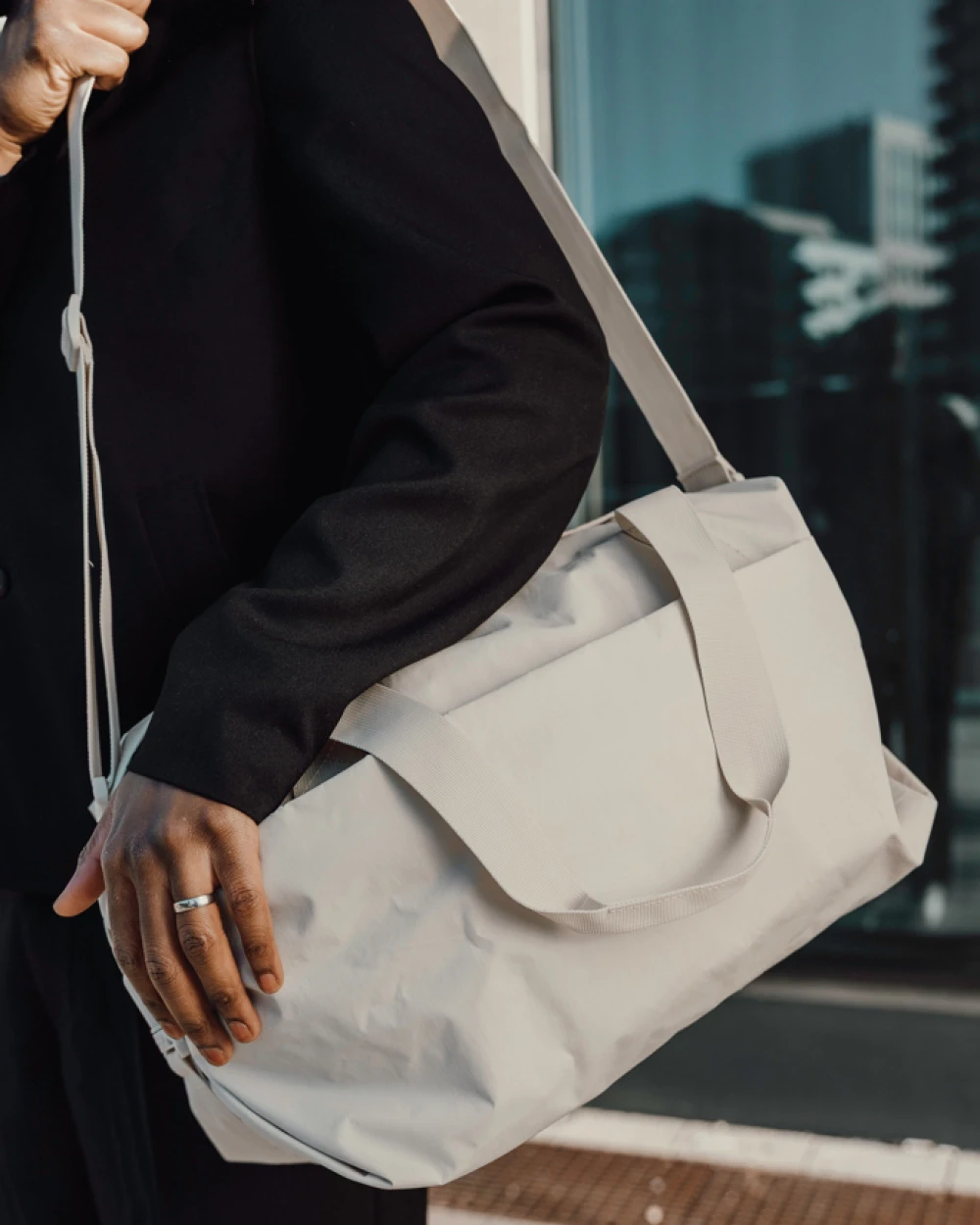 4DO KENTO URBAN Weekender aus RCS recyceltem Nylon Taschen personalisierbar