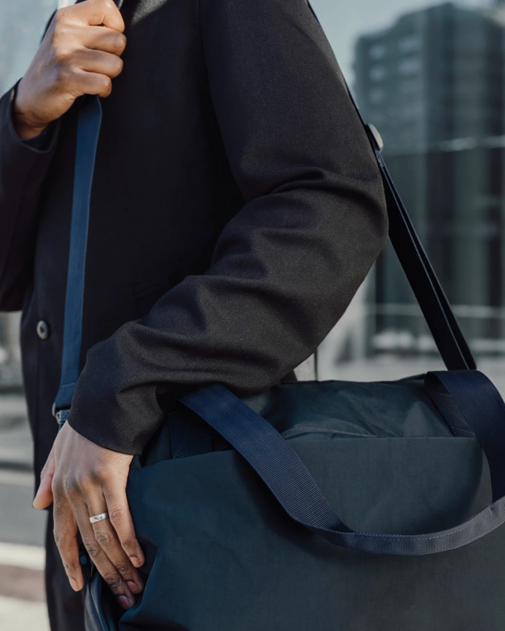 Sacs & Bagagerie personnalisable 4DO Sac week-end en nylon recyclé RCS KENTO URBAN