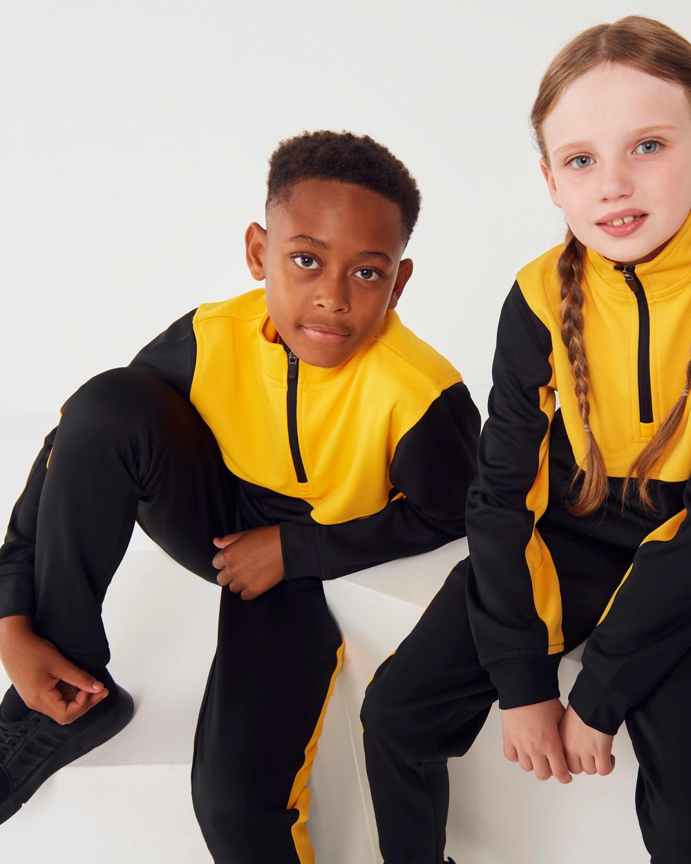 FINDEN-HALES Kids 1/4 tracksuit top Hosen personalisierbar