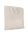 4DO Tragetasche aus Baumwolle OEKO-TEX® 140g/m² 38x42cm kurze Henkel Taschen personalisierbar