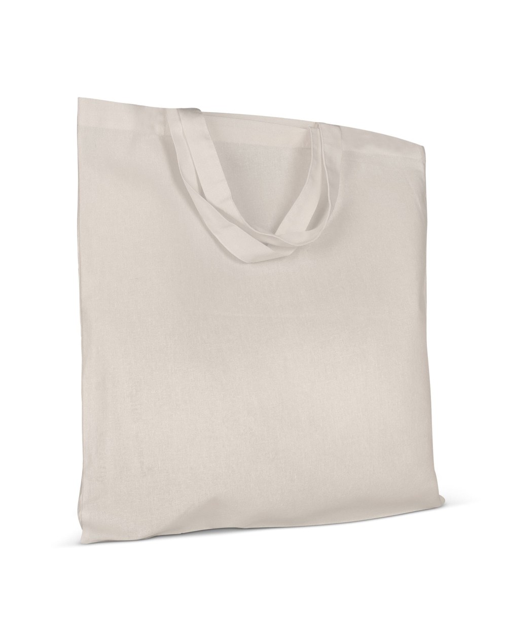 4DO Tragetasche aus Baumwolle OEKO-TEX® 140g/m² 38x42cm kurze Henkel Taschen personalisierbar