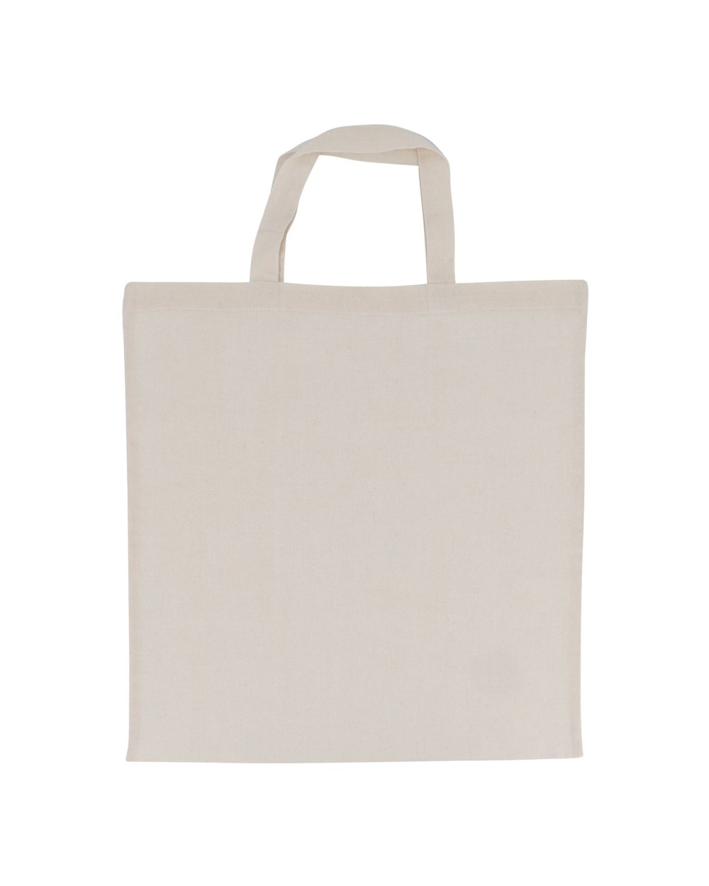 Tassen & Zakken 4DO Schoudertas katoen OEKO-TEX® 140g/m² 38x42cm korte handgreep voor bedrukking &amp; borduring