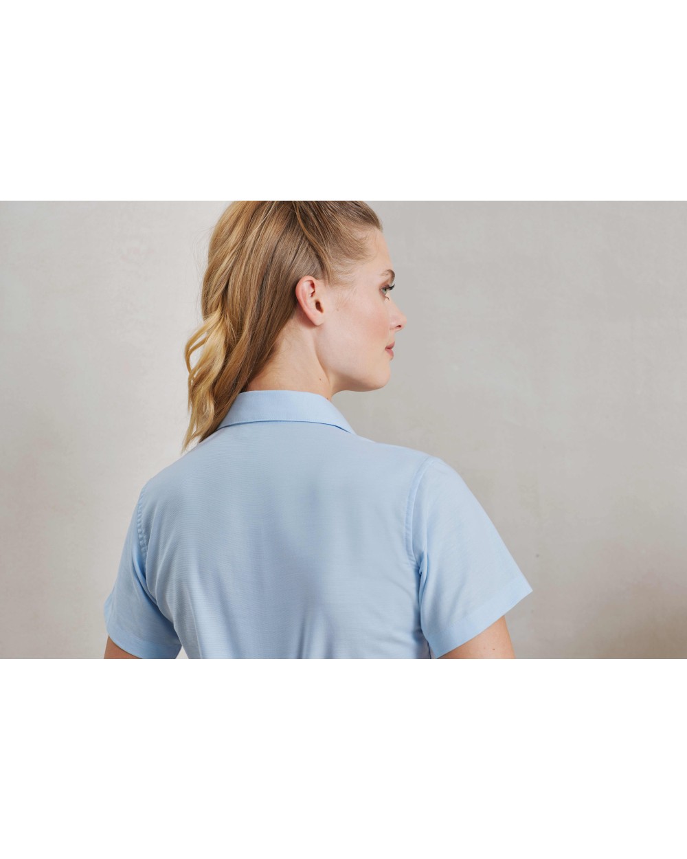 Chemises personnalisable PREMIER Chemise Oxford à manches courtes Signature Femme