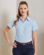 Chemises personnalisable PREMIER Chemise Oxford à manches courtes Signature Femme