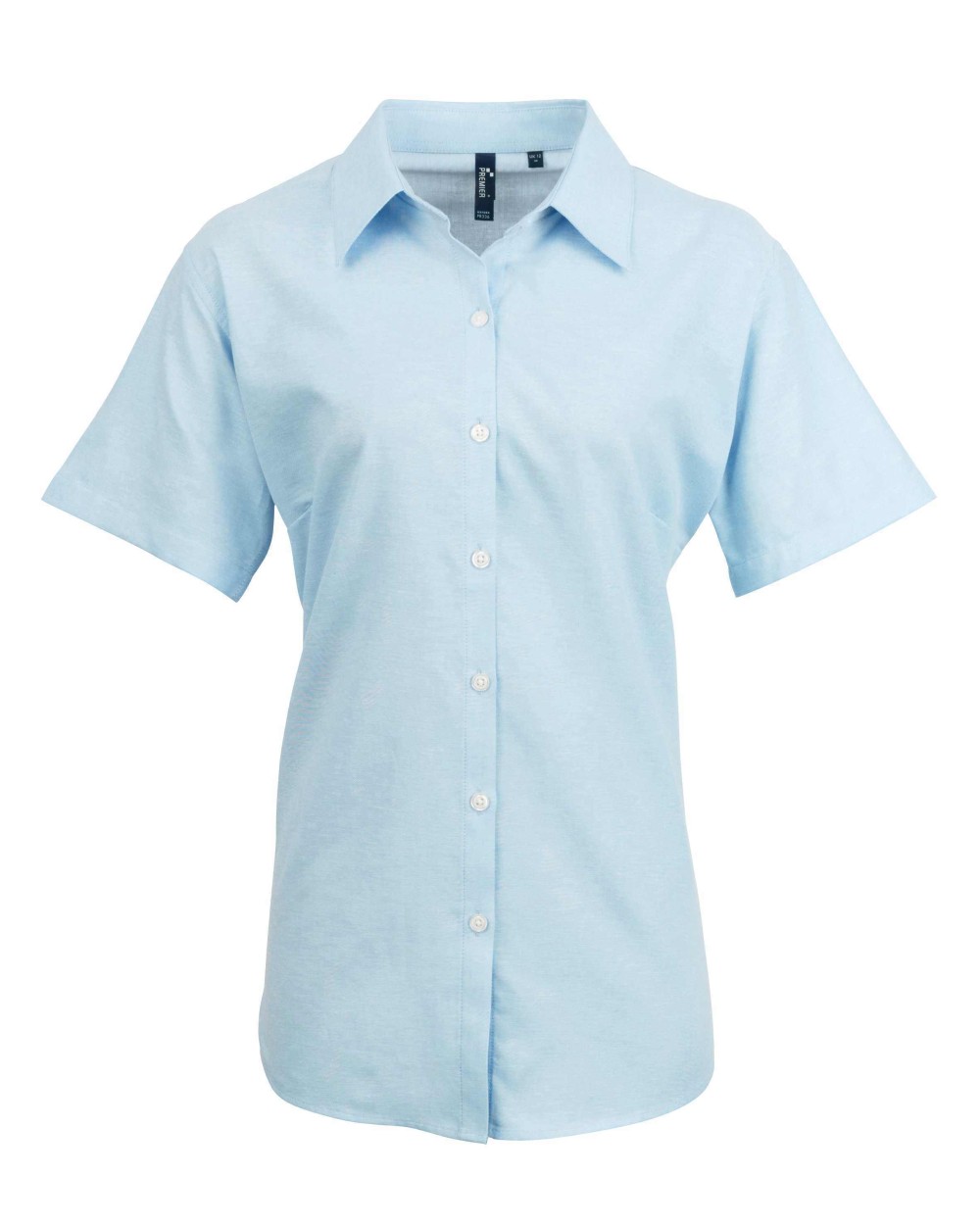 Hemden PREMIER Women's signature Oxford short sleeve shirt voor bedrukking &amp; borduring