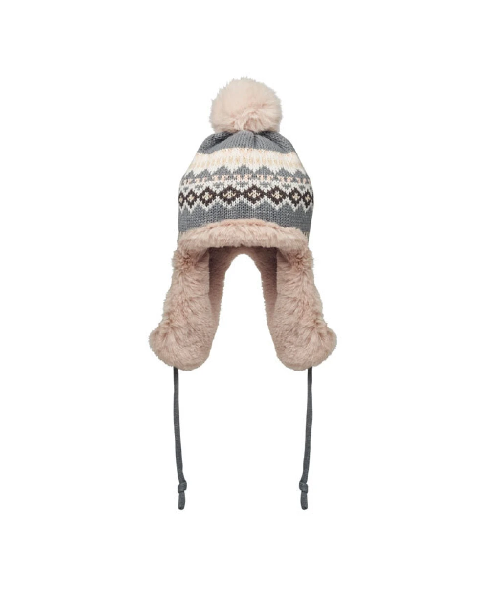 4DO Gestrickte Ohrenmütze Mützen personalisierbar
