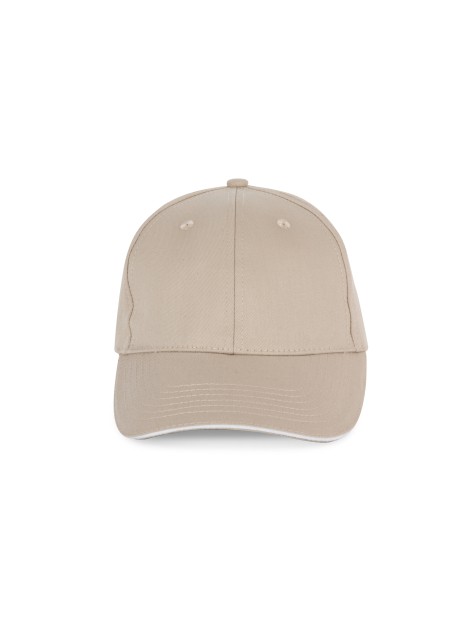 K-UP Casquette avec sandwich contrasté - 6 panneaux /api/colors/6bb7e579-d0cc-43d7-bcac-e05017ea670b personnalisable