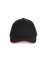 K-UP Casquette avec sandwich contrasté - 6 panneaux /api/colors/b084ccc6-964d-4c40-a33e-0f276869188a personnalisable