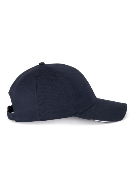 K-UP Casquette avec sandwich contrasté - 6 panneaux /api/colors/ac3617f1-55b6-4cce-bc08-bb5c08d2e5bf personnalisable