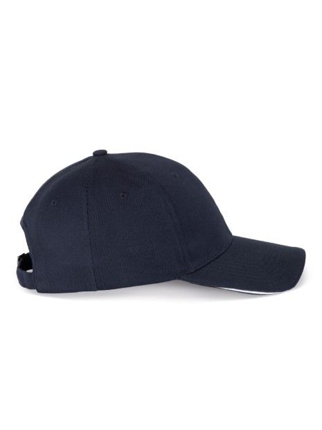 K-UP Casquette avec sandwich contrasté - 6 panneaux /api/colors/ac3617f1-55b6-4cce-bc08-bb5c08d2e5bf personnalisable