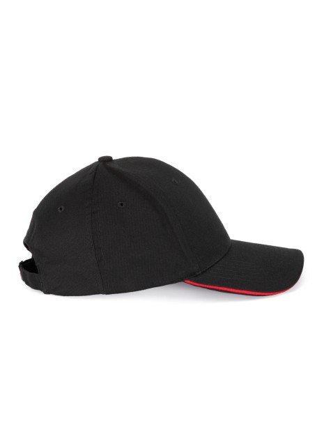 K-UP Casquette avec sandwich contrasté - 6 panneaux /api/colors/b084ccc6-964d-4c40-a33e-0f276869188a personnalisable