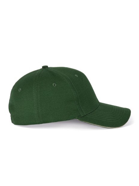 K-UP Casquette avec sandwich contrasté - 6 panneaux /api/colors/debf5a20-ee24-473b-8cad-f0bdbe5aa54e personnalisable