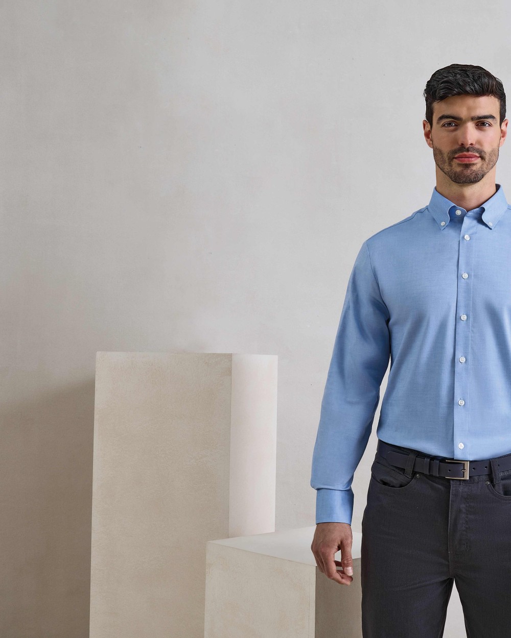 Chemises personnalisable PREMIER Chemise Oxford Supreme à manches longues pour homme