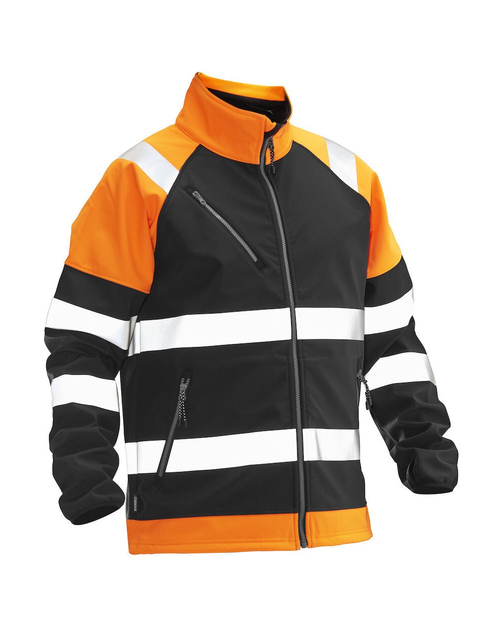 Softshells JOBMAN 5125 Hi-Vis Softshell Jacket voor bedrukking &amp; borduring
