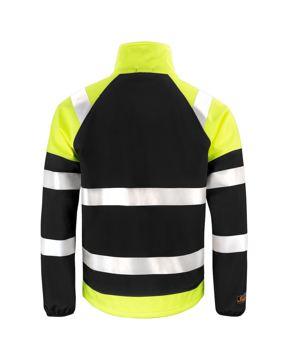 Softshells JOBMAN 5125 Hi-Vis Softshell Jacket voor bedrukking &amp; borduring