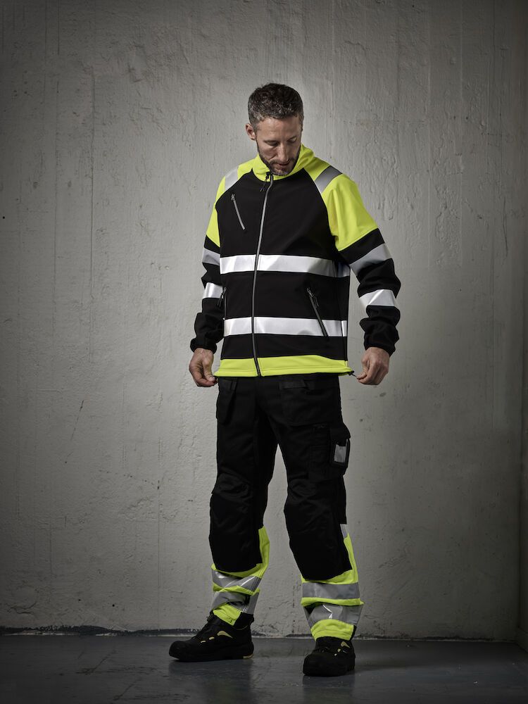 Softshells personnalisable JOBMAN 5125 Veste softshell Hi-Vis