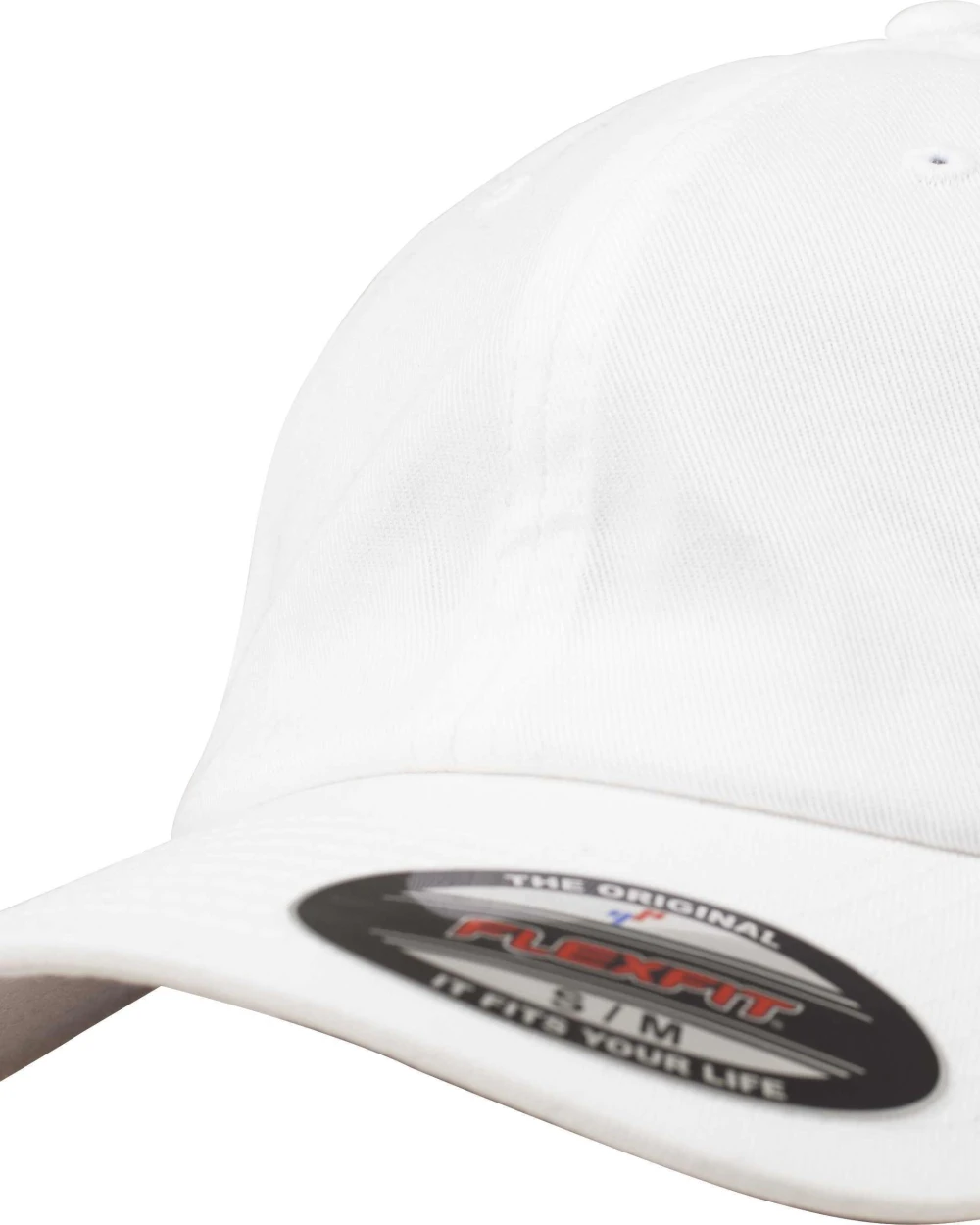 Petjes FLEXFIT Flexfit Cotton Twill Dad Cap voor bedrukking &amp; borduring