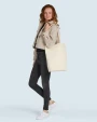 Tote bags BAGS BY JASSZ Baby Canvas Cotton Bag LH with Gusset voor bedrukking &amp; borduring
