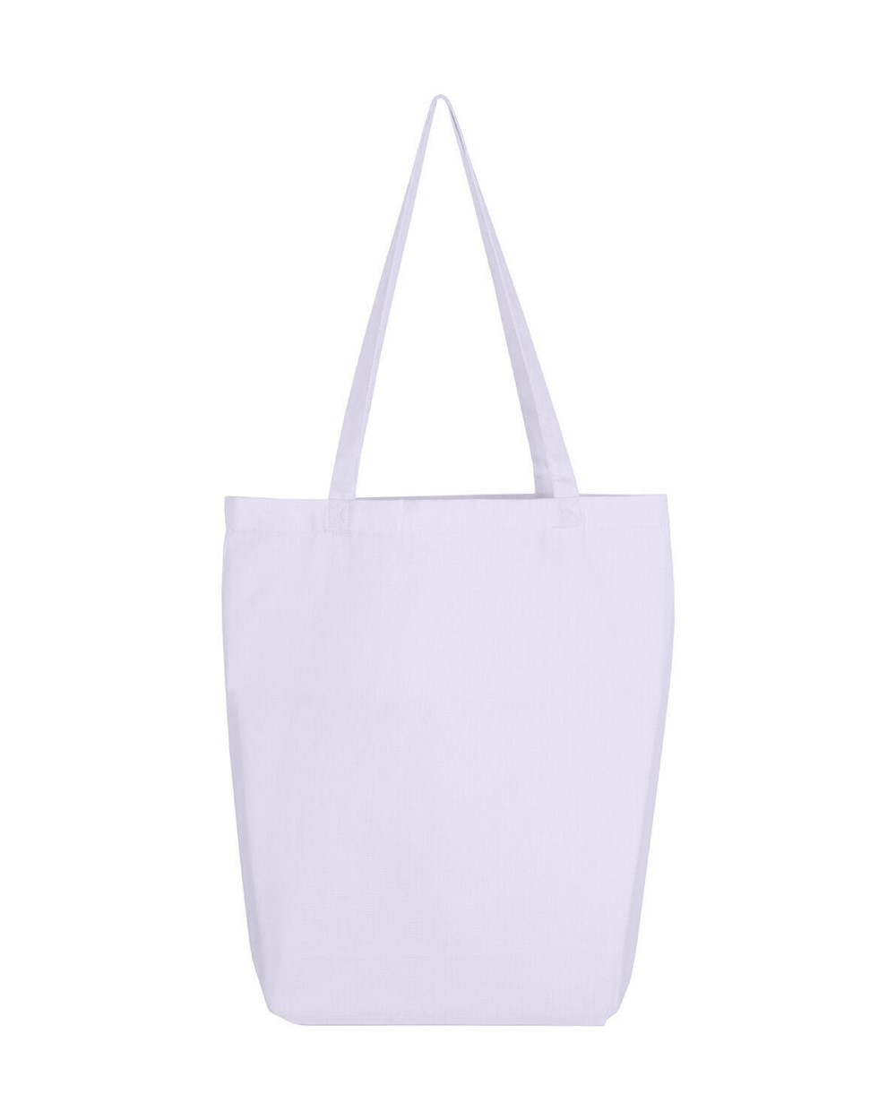 BAGS BY JASSZ Baby Canvas Cotton Bag LH with Gusset Tote Bags personalisierbar