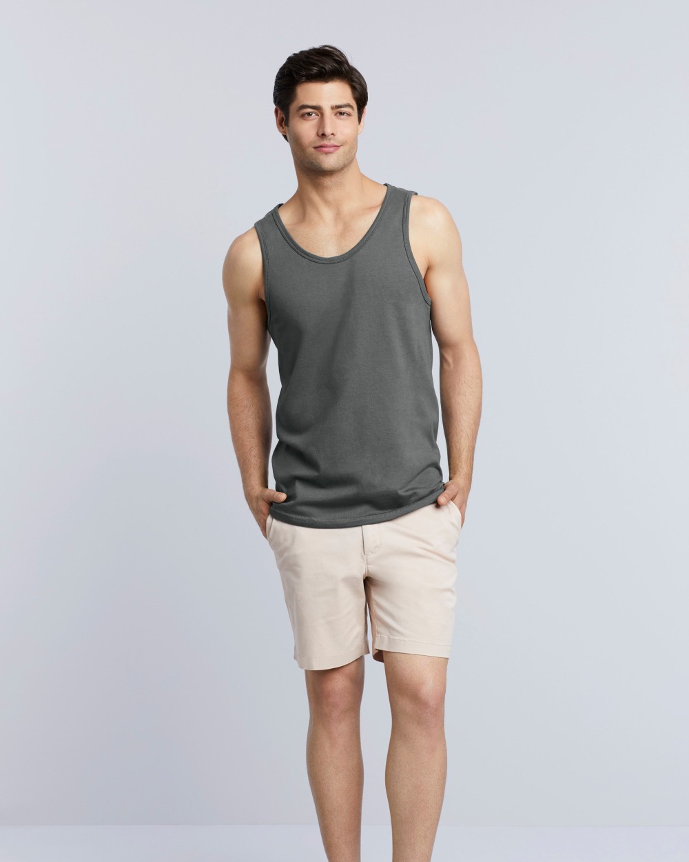 GILDAN Softstyle Euro Fit Adult Tank Top T-Shirts personalisierbar